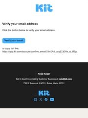 Email Inspiration from Kit