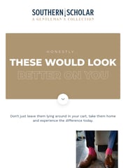 Email Inspiration from Southern Scholar Socks