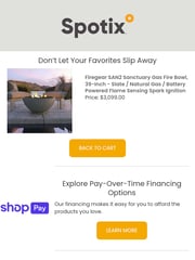Email Inspiration from Spotix