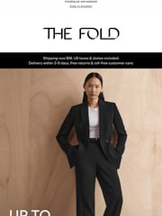 Email Inspiration from The Fold London