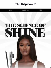 Email Inspiration from The Grip Comb