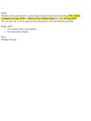 Email Inspiration from Wendy Victoria