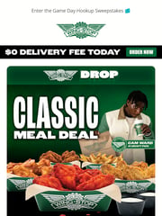 Email Inspiration from Wingstop