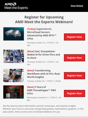 Email Inspiration from AMD Meet the Experts