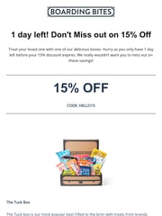 Email Inspiration from Boarding Bites
