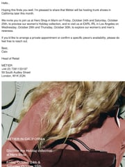 Email Inspiration from Caio at Métier