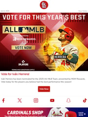 Email Inspiration from cardinals.com