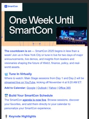 Email Inspiration from Chainlink Foundation