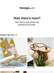 Email Inspiration from MasayaCo
