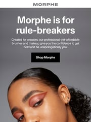 Email Inspiration from Morphe