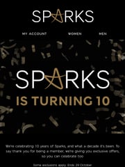Email Inspiration from M&S Sparks