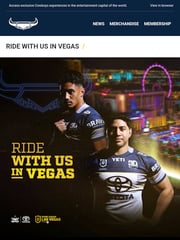 Email Inspiration from North Queensland Toyota Cowboys