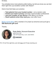 Email Inspiration from Ruby Wells
