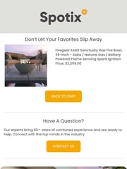 Email Inspiration from Spotix