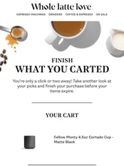 Email Inspiration from Whole Latte Love