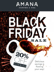 Email Inspiration from Amana Coffee & Tea