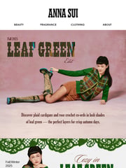 Email Inspiration from Anna Sui