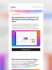 Email Inspiration from ClickUpdates 3.63