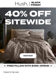 Email Inspiration from Darren from Hush Blankets