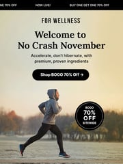 Email Inspiration from For Wellness