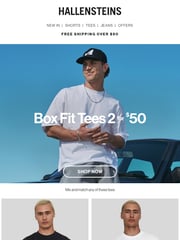 Email Inspiration from Hallensteins