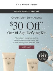 Email Inspiration from The Body Firm
