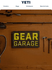 Email Inspiration from YETI Gear Garage
