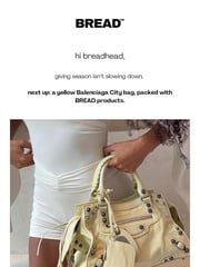 Email Inspiration from BREAD