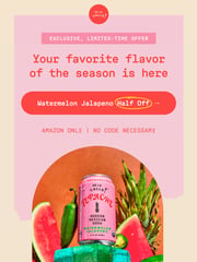 Email Inspiration from De La Calle