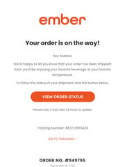 Email Inspiration from Ember®