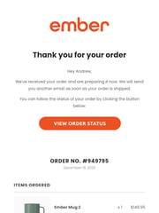 Email Inspiration from Ember®
