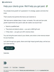 Email Inspiration from Gabriella Mello