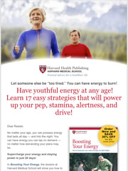 Email Inspiration from Harvard Medical School
