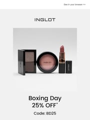 Email Inspiration from INGLOT