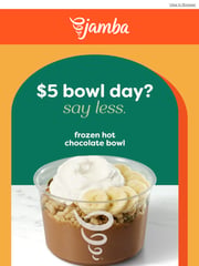 Email Inspiration from Jamba
