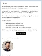 Email Inspiration from Kyle Standaert