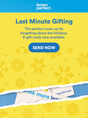 Email Inspiration from Lemon Perfect