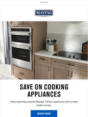 Email Inspiration from Maytag