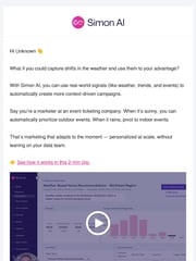 Email Inspiration from Natalie Santos