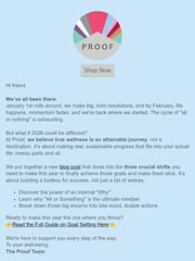 Email Inspiration from Proof