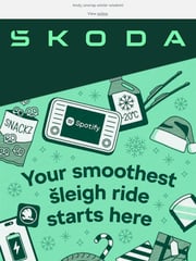 Email Inspiration from Škoda UK
