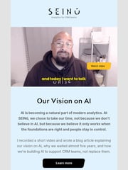 Email Inspiration from Team SEINō