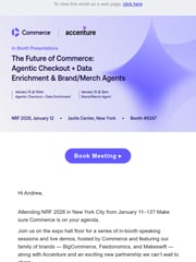 Email Inspiration from The Commerce Team