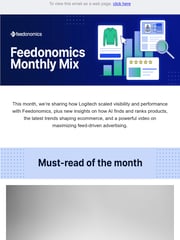 Email Inspiration from The Feedonomics Team