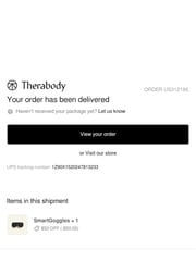 Email Inspiration from Therabody US