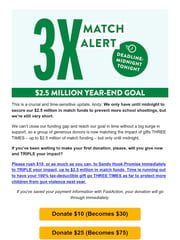 Email Inspiration from urgent@sandyhookpromise.org