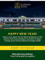 Email Inspiration from Carrow Road