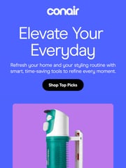 Email Inspiration from Conair