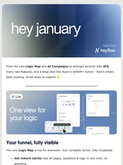 Email Inspiration from Heyflow
