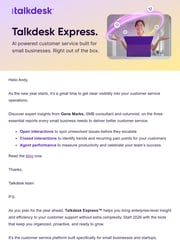 Email Inspiration from Maya Howard